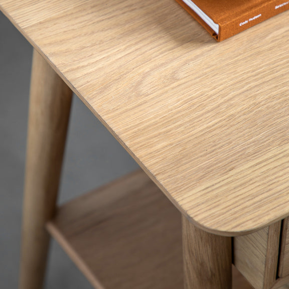 Hatfield 1 Drawer Bedside Natural from SSS Home Needs - Bedside table Ireland