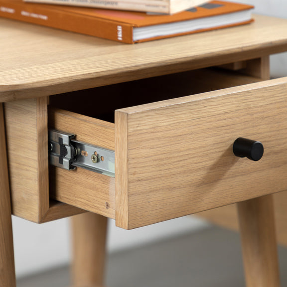 Hatfield 1 Drawer Bedside Natural from SSS Home Needs - Bedside table Ireland