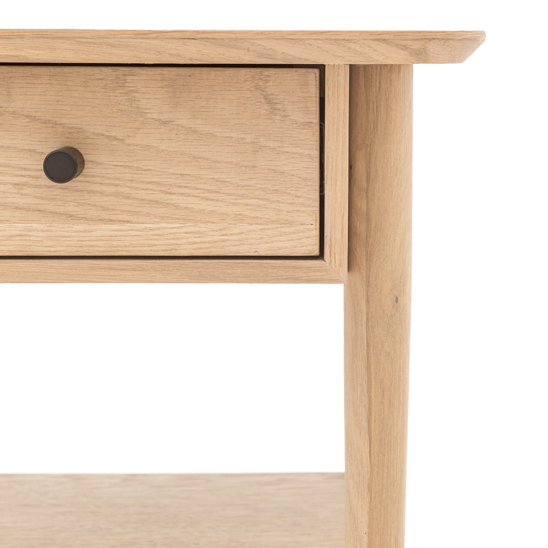 Hatfield 1 Drawer Bedside Natural from SSS Home Needs - Bedside table Ireland