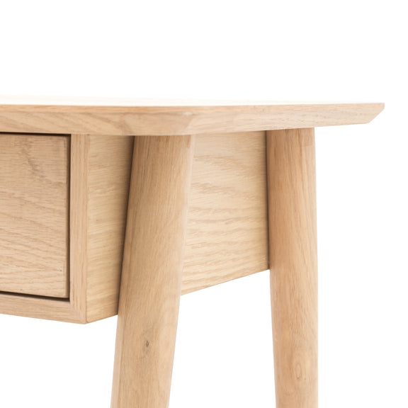 Hatfield 1 Drawer Bedside Natural from SSS Home Needs - Bedside table Ireland