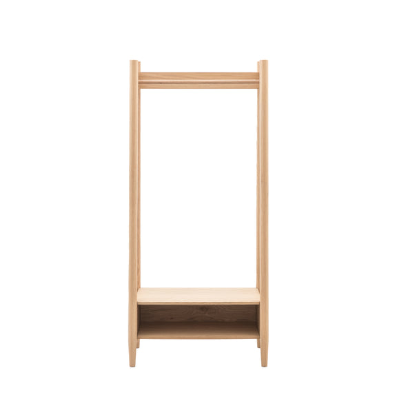 Hatfield Open Wardrobe Natural from SSS Home Needs - Bedroom wardrobe Ireland