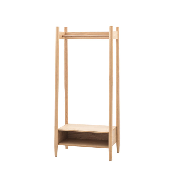 Hatfield Open Wardrobe Natural from SSS Home Needs - Bedroom wardrobe Ireland