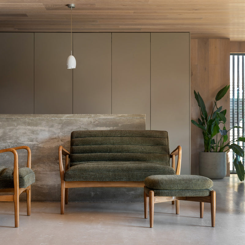 Datsun 2 Seater Green Boucle Sofa from SSS Home Needs - Living room sofa Ireland