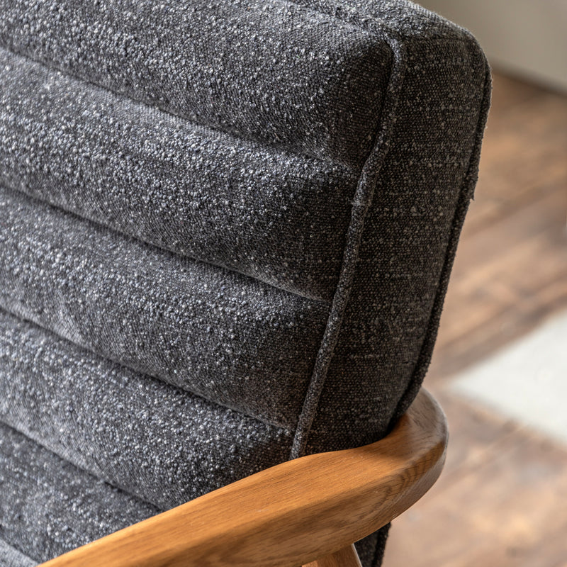 Datsun 2 Seater Charcoal Boucle Sofa from SSS Home Needs - Living room sofa Ireland