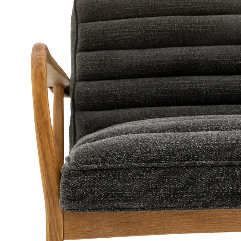 Datsun 2 Seater Charcoal Boucle Sofa from SSS Home Needs - Living room sofa Ireland