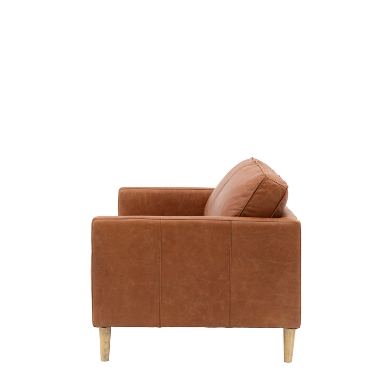 Osborne Vintage Brown Leather 2 Seater Sofa from SSS Home Needs - Living room sofa Ireland
