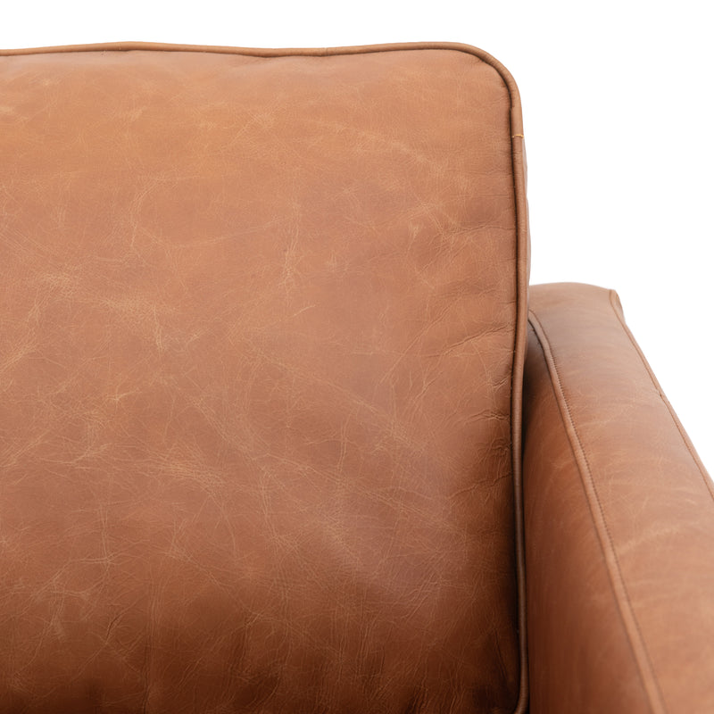 Osborne Vintage Brown Leather 2 Seater Sofa from SSS Home Needs - Living room sofa Ireland