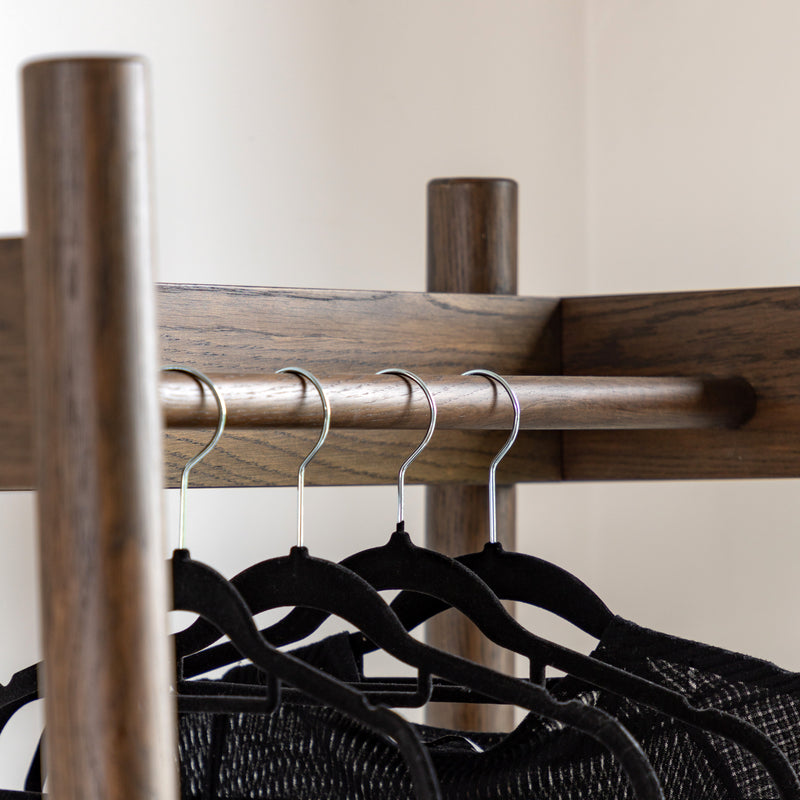 Hatfield Open Wardrobe Smoked from SSS Home Needs - Bedroom wardrobe Ireland