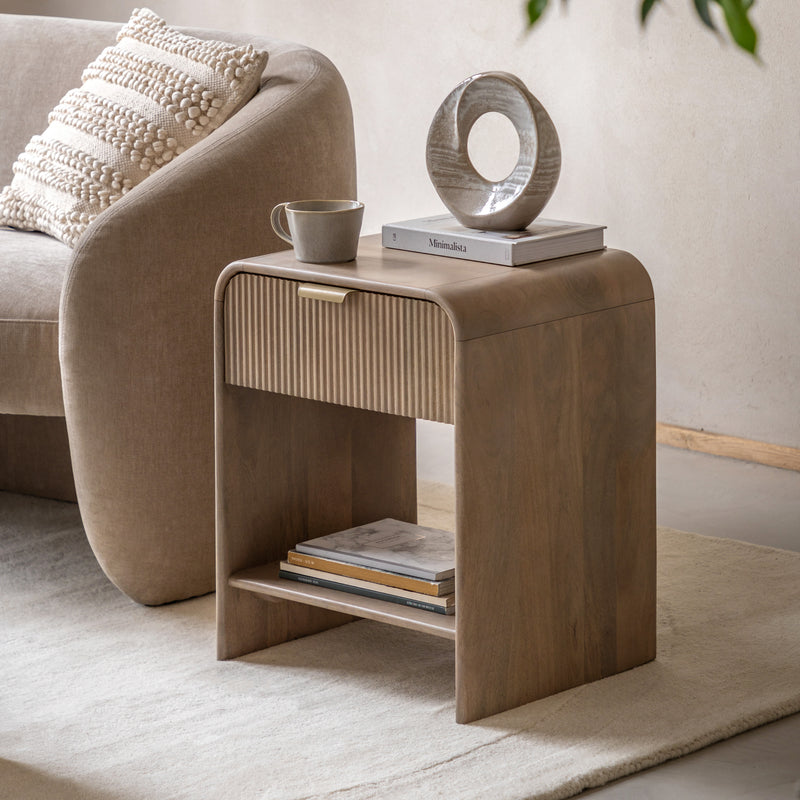 Colonna 1 Drawer Bedside Large from SSS Home Needs - Bedside table Ireland
