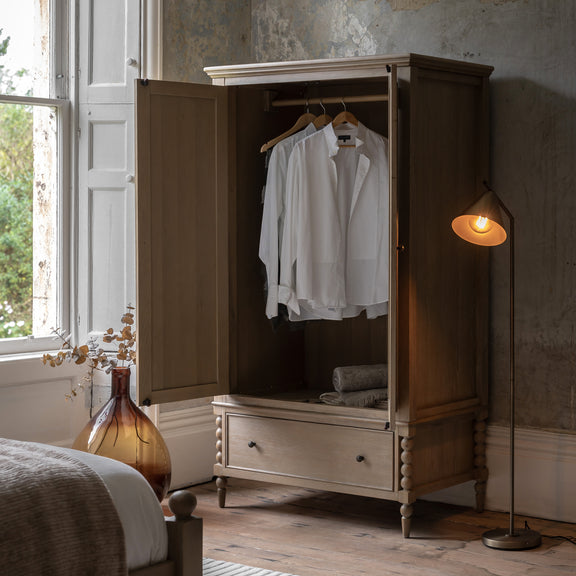 Artisan 2 Door 1 Drawer Wardrobe from SSS Home Needs - Bedroom wardrobe Ireland