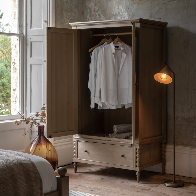 Artisan 2 Door 1 Drawer Wardrobe from SSS Home Needs - Bedroom wardrobe Ireland