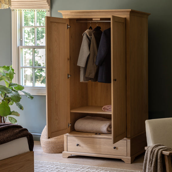 Malvern 2 Door 1 Drawer Wardrobe from SSS Home Needs - Bedroom wardrobe Ireland