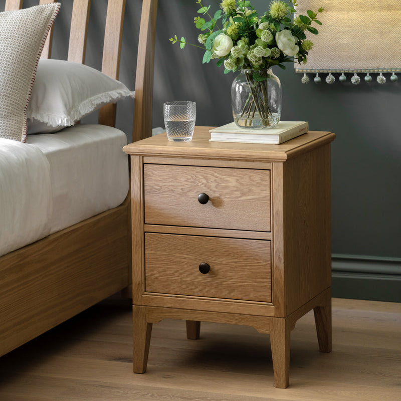 Malvern 2 Drawer Bedside from SSS Home Needs - Bedside table Ireland
