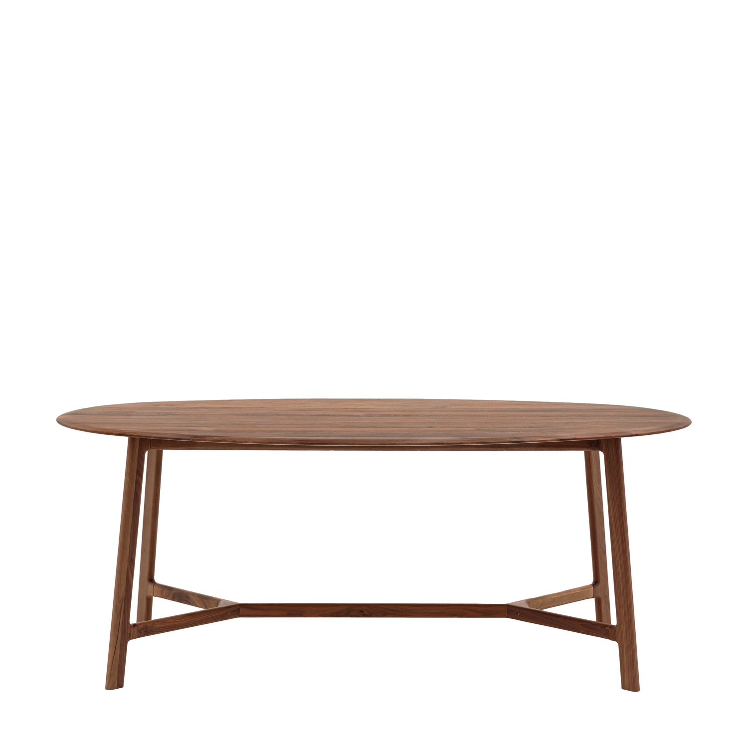 Madrid Oval Dining Table Walnut - Oval Dining Room Table from SSS Home Needs - Dining table Ireland