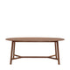 Madrid Oval Dining Table Walnut - Oval Dining Room Table from SSS Home Needs - Dining table Ireland