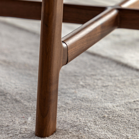 Madrid Round Walnut Coffee Table from SSS Home Needs - Living room furniture Ireland