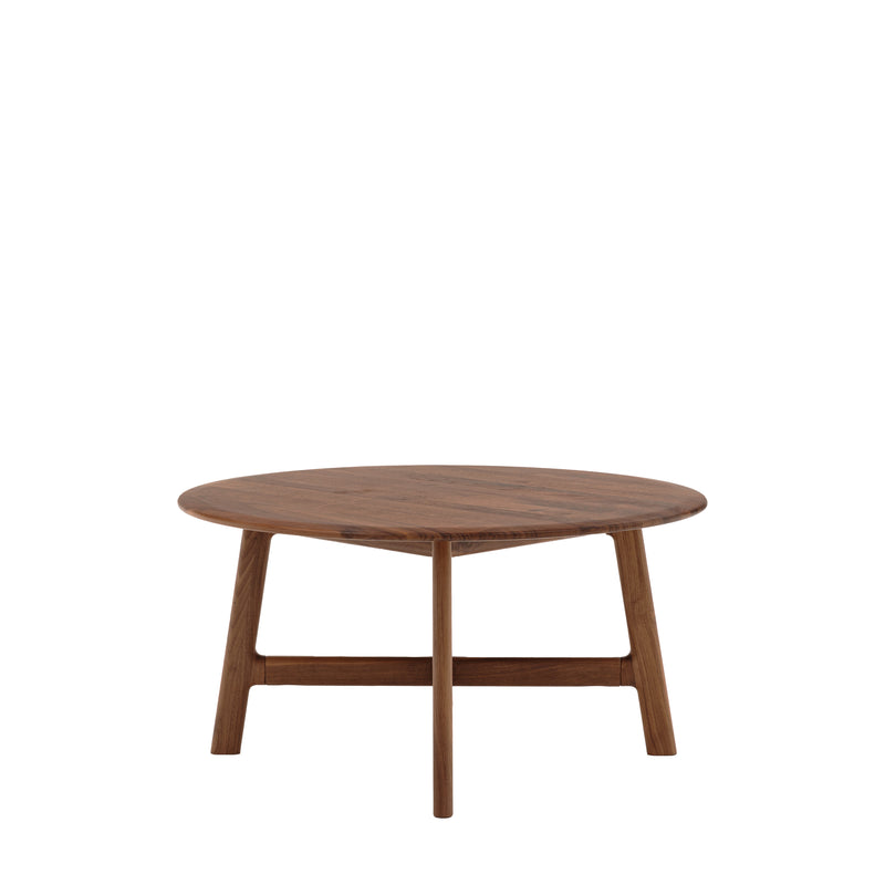 Madrid Round Walnut Coffee Table from SSS Home Needs - Living room furniture Ireland