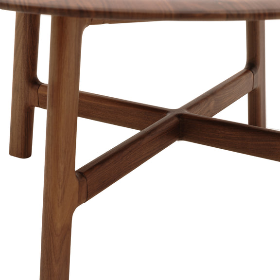 Madrid Round Walnut Coffee Table from SSS Home Needs - Living room furniture Ireland