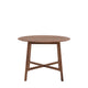 Madrid Round Dining Table Walnut - Round Dining Room Table from SSS Home Needs - Dining table Ireland