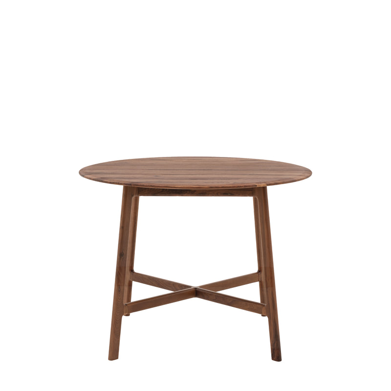 Madrid Round Dining Table Walnut - Round Dining Room Table from SSS Home Needs - Dining table Ireland