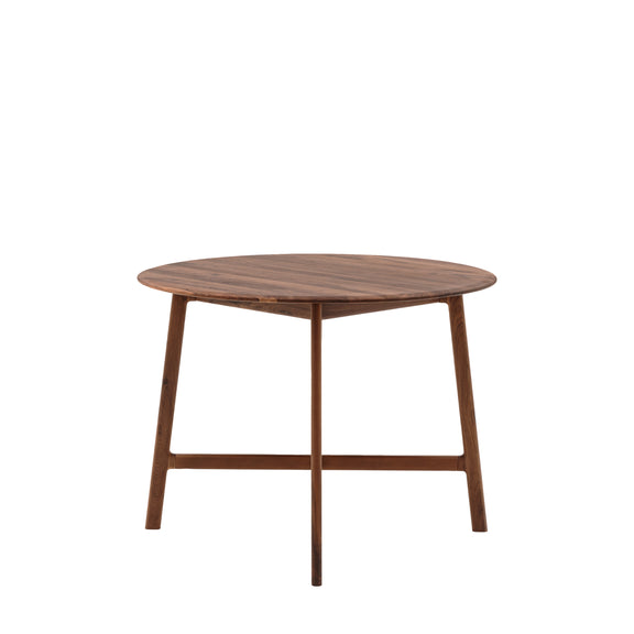 Madrid Round Dining Table Walnut - Round Dining Room Table from SSS Home Needs - Dining table Ireland
