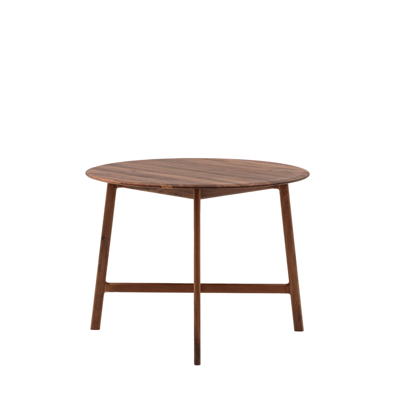 Madrid Round Dining Table Walnut - Round Dining Room Table from SSS Home Needs - Dining table Ireland