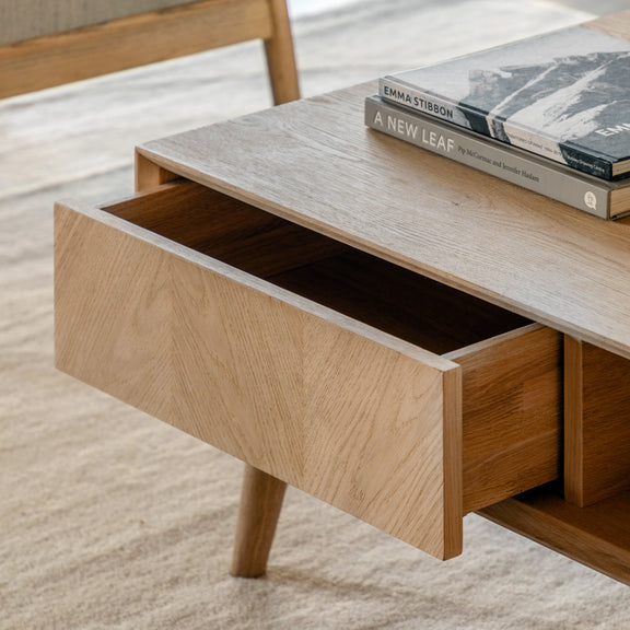 Milano 2 Drawer Coffee Table from SSS Home Needs - Living room furniture Ireland