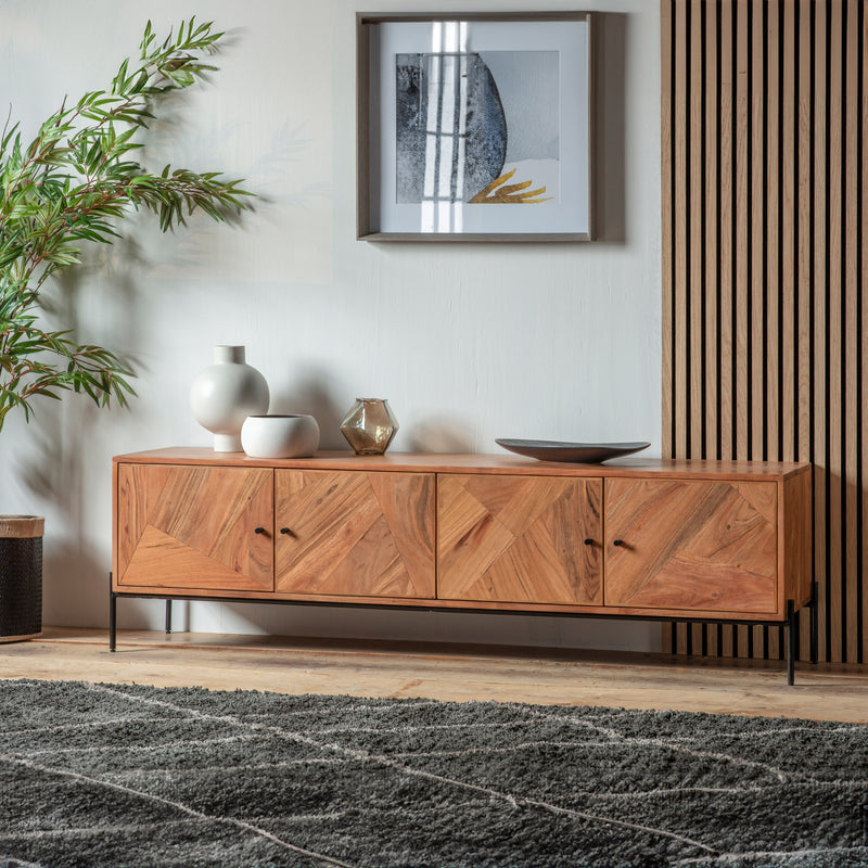 Oklahoma 4 Door Media Unit from SSS Home Needs - TV unit Ireland