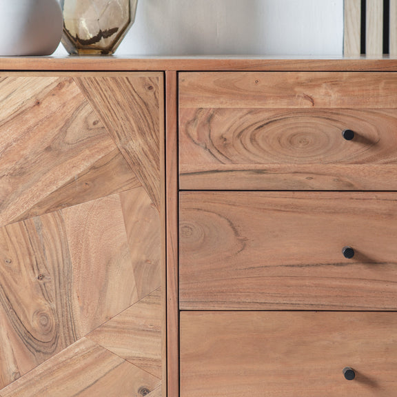 Oklahoma 2 Door 3 Drawer Sideboard from SSS Home Needs - Dining room storage Ireland