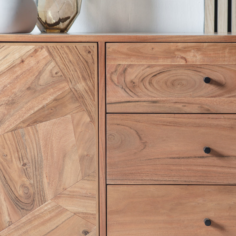 Oklahoma 2 Door 3 Drawer Sideboard from SSS Home Needs - Dining room storage Ireland