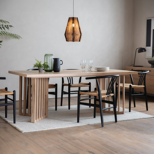 Okayama Dining Table Large - Large Dining Room Table from SSS Home Needs - Dining table Ireland