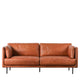 Wigmore Brown Leather Sofa from SSS Home Needs - Living room sofa Ireland