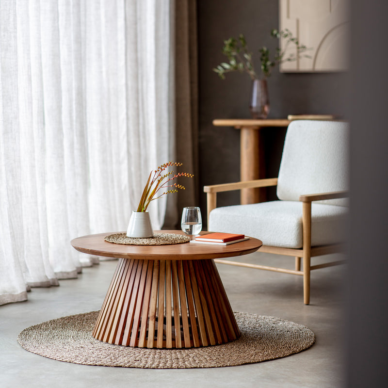 Brookland Slatted Coffee Table from SSS Home Needs - Living room furniture Ireland