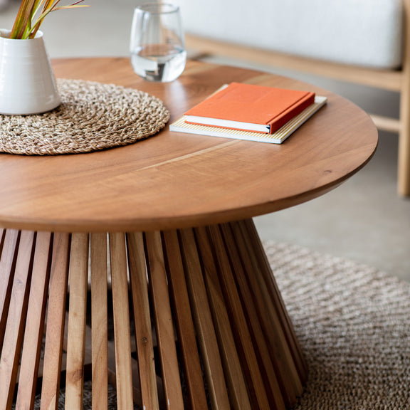 Brookland Slatted Coffee Table from SSS Home Needs - Living room furniture Ireland