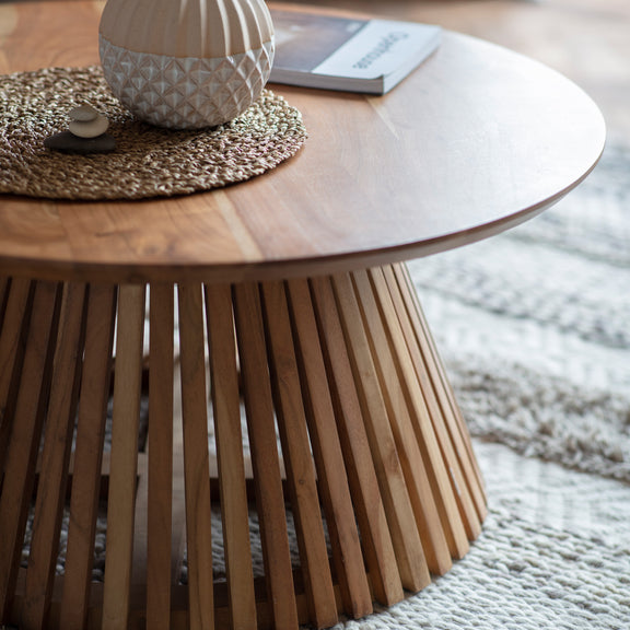 Brookland Slatted Coffee Table from SSS Home Needs - Living room furniture Ireland