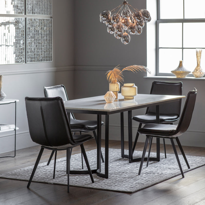 Everton Dining Table Black from SSS Home Needs - Dining table Ireland