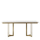 Everton Dining Table Gold from SSS Home Needs - Dining table Ireland