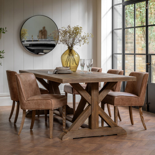 Ashbourne Dining Table Large - Large Dining Room Table from SSS Home Needs - Dining table Ireland