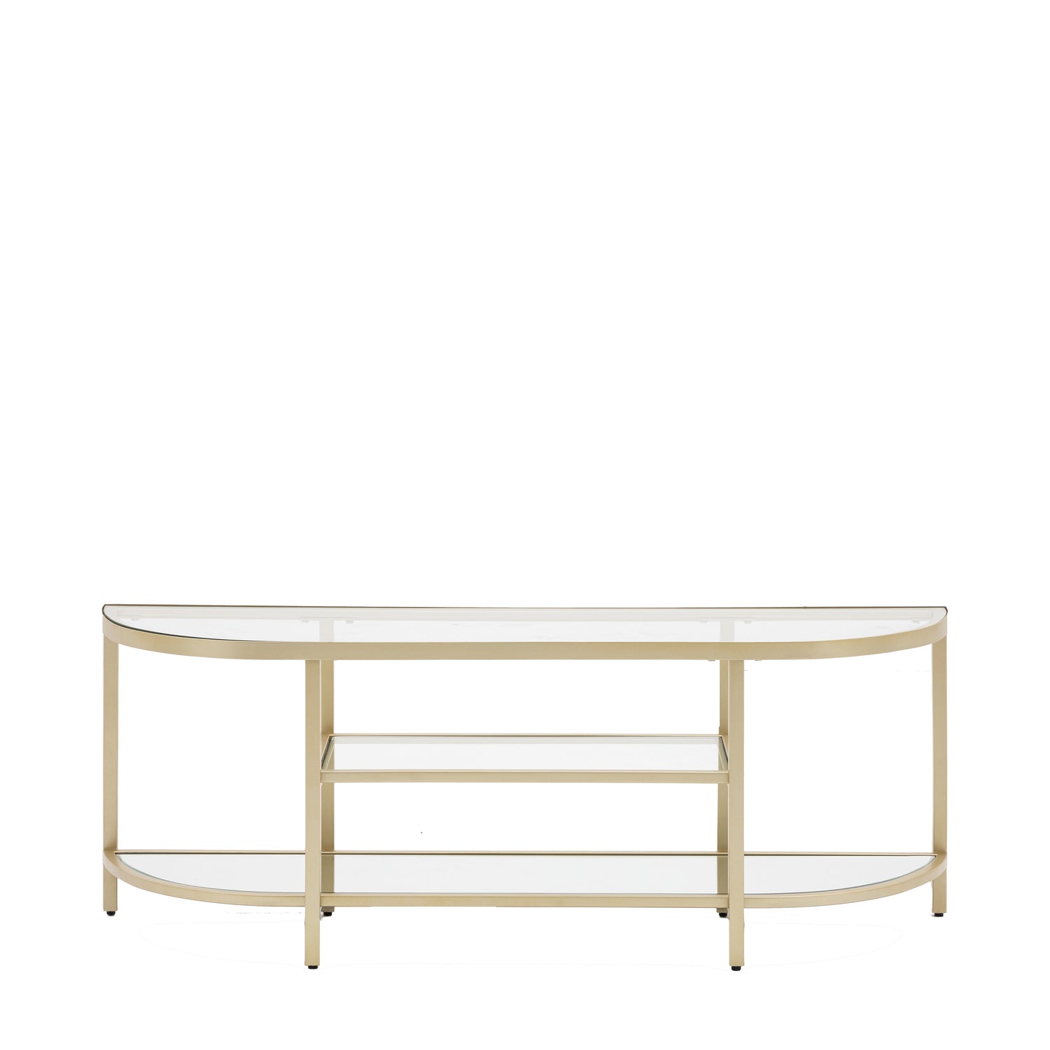 Hudson Media Unit Champagne from SSS Home Needs - TV unit Ireland