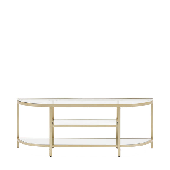 Hudson Media Unit Champagne from SSS Home Needs - TV unit Ireland