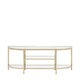 Hudson Media Unit Champagne from SSS Home Needs - TV unit Ireland