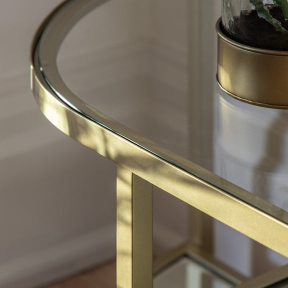 Hudson Media Unit Champagne from SSS Home Needs - TV unit Ireland