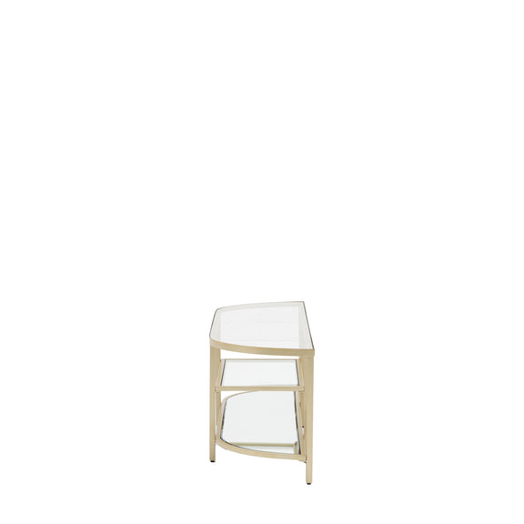 Hudson Media Unit Champagne from SSS Home Needs - TV unit Ireland