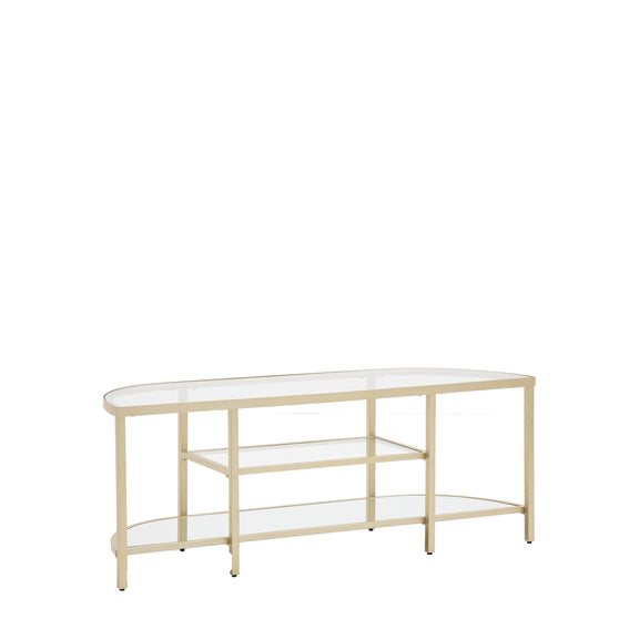 Hudson Media Unit Champagne from SSS Home Needs - TV unit Ireland