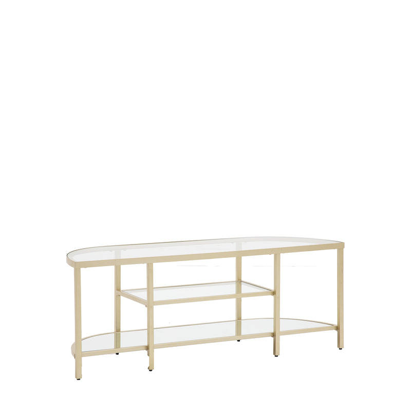 Hudson Media Unit Champagne from SSS Home Needs - TV unit Ireland