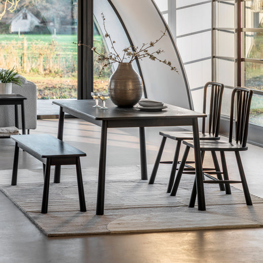 Wycombe Dining Table Black from SSS Home Needs - Dining table Ireland