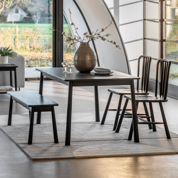 Wycombe Dining Table Black from SSS Home Needs - Dining table Ireland