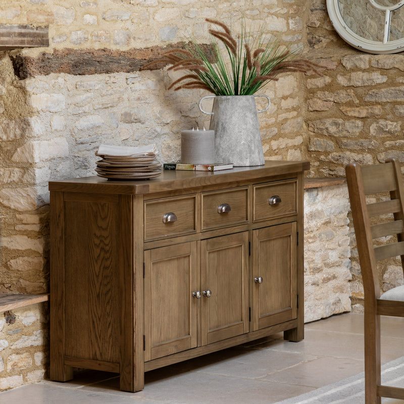 Hardwick 3 Door 3 Drawer Sideboard from SSS Home Needs - Dining room storage Ireland