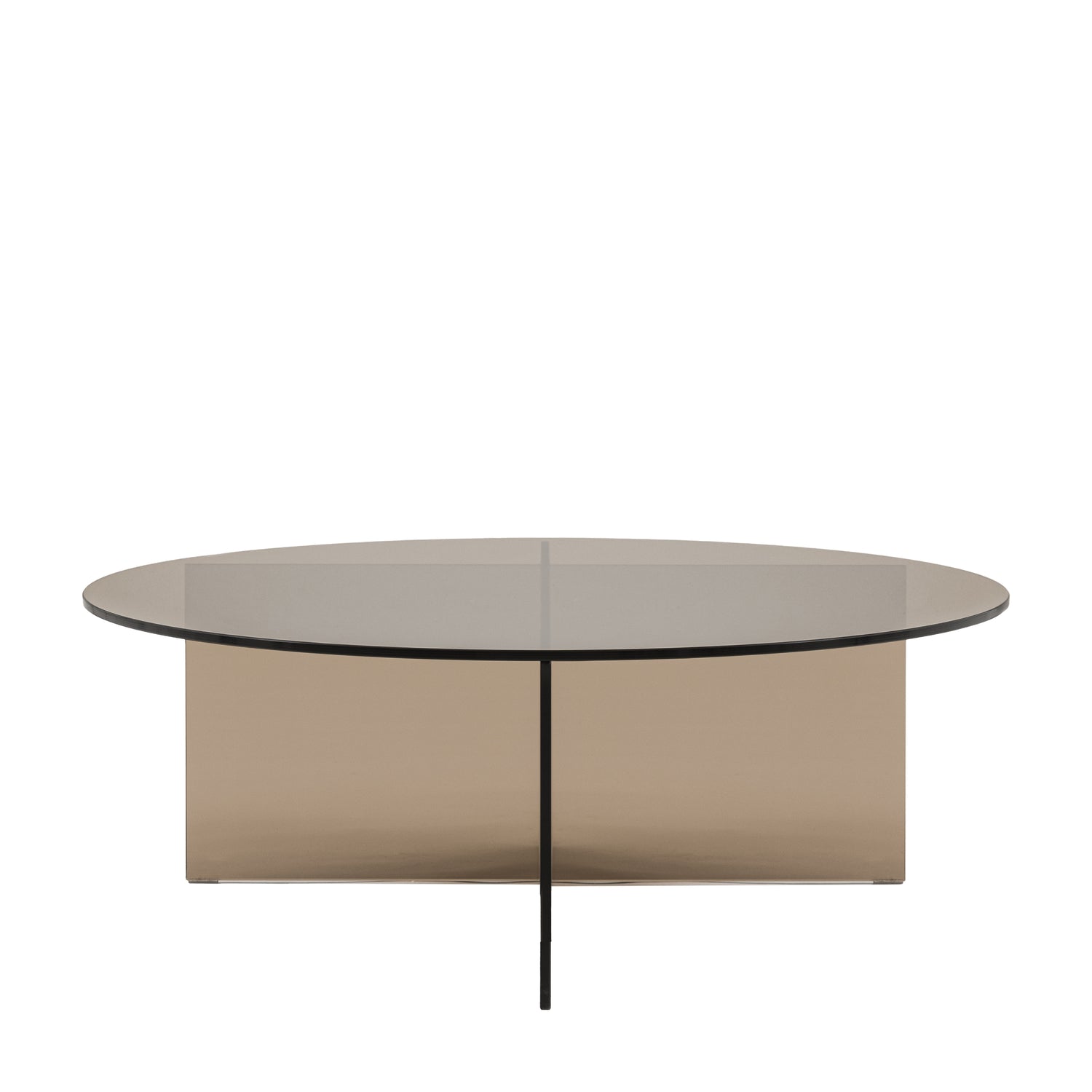 Parioli Glass Charcoal Coffee Table from SSS Home Needs - Living room furniture Ireland