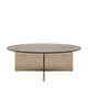 Parioli Glass Charcoal Coffee Table from SSS Home Needs - Living room furniture Ireland